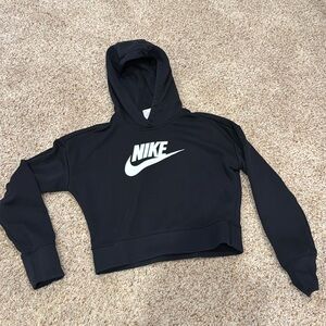 Black Nike girls hoodie size large-excellent condition!